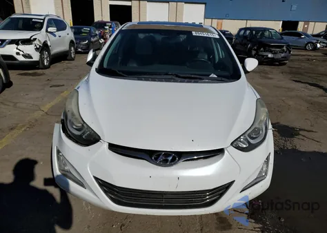 2015 Hyundai Elantra Se from USA, damaged, VIN 5NPDH4AE9FH582378